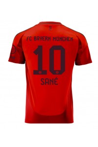 Fotbalové Dres Bayern Munich Leroy Sane #10 Domácí Oblečení 2024-25 Krátký Rukáv